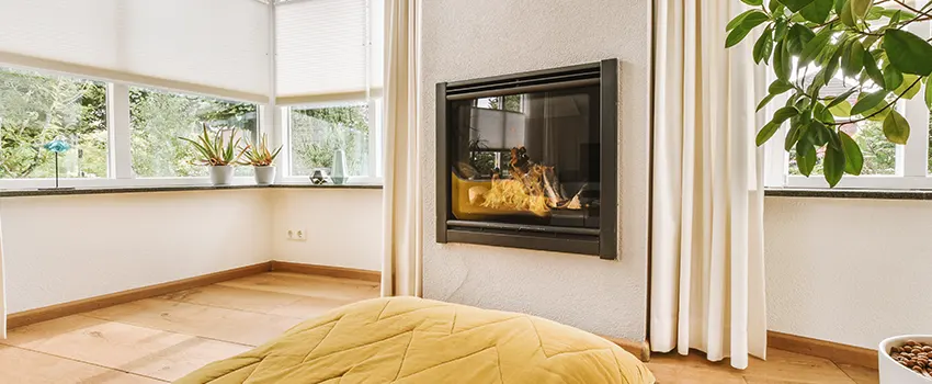 Residential Fireplace Ceramic Glass Installation in Eastchester, NY