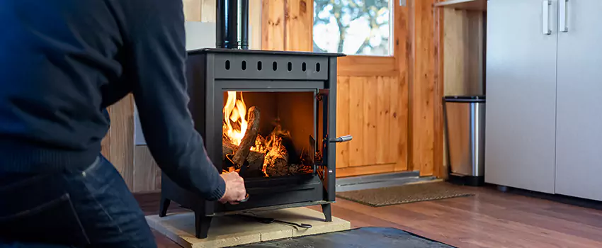 Open Hearth Wood Fireplace Installation in Eastchester, NY
