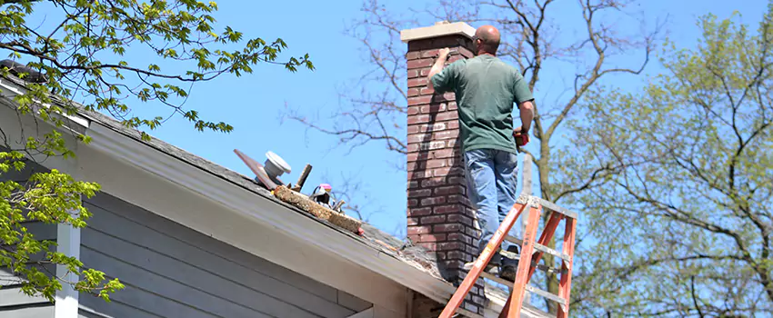 Vinyl and PVC Chimney Flashing Installation in Eastchester, NY