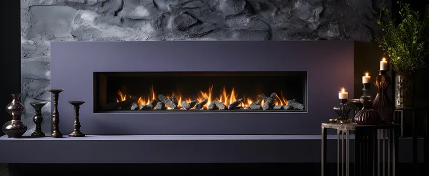 Ember Bed for Ventless Gas Fireplace in Eastchester, NY
