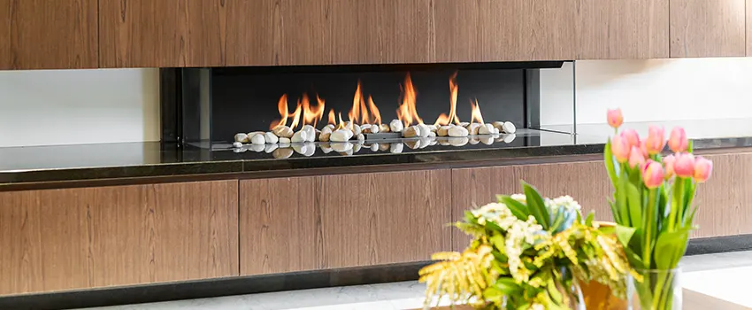 Double-height Fireplace Design Refurbishment in Eastchester, New York