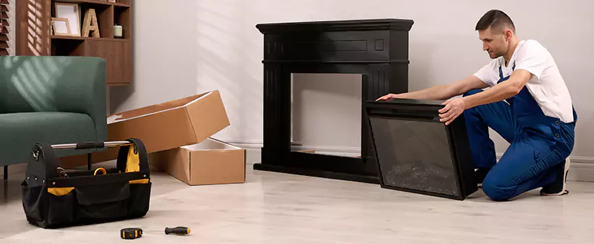 Old Rusted Metal Fireplace Repair And Replacement in Eastchester, NY